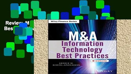 Review  M A Information Technology Best Practices (Wiley Finance)