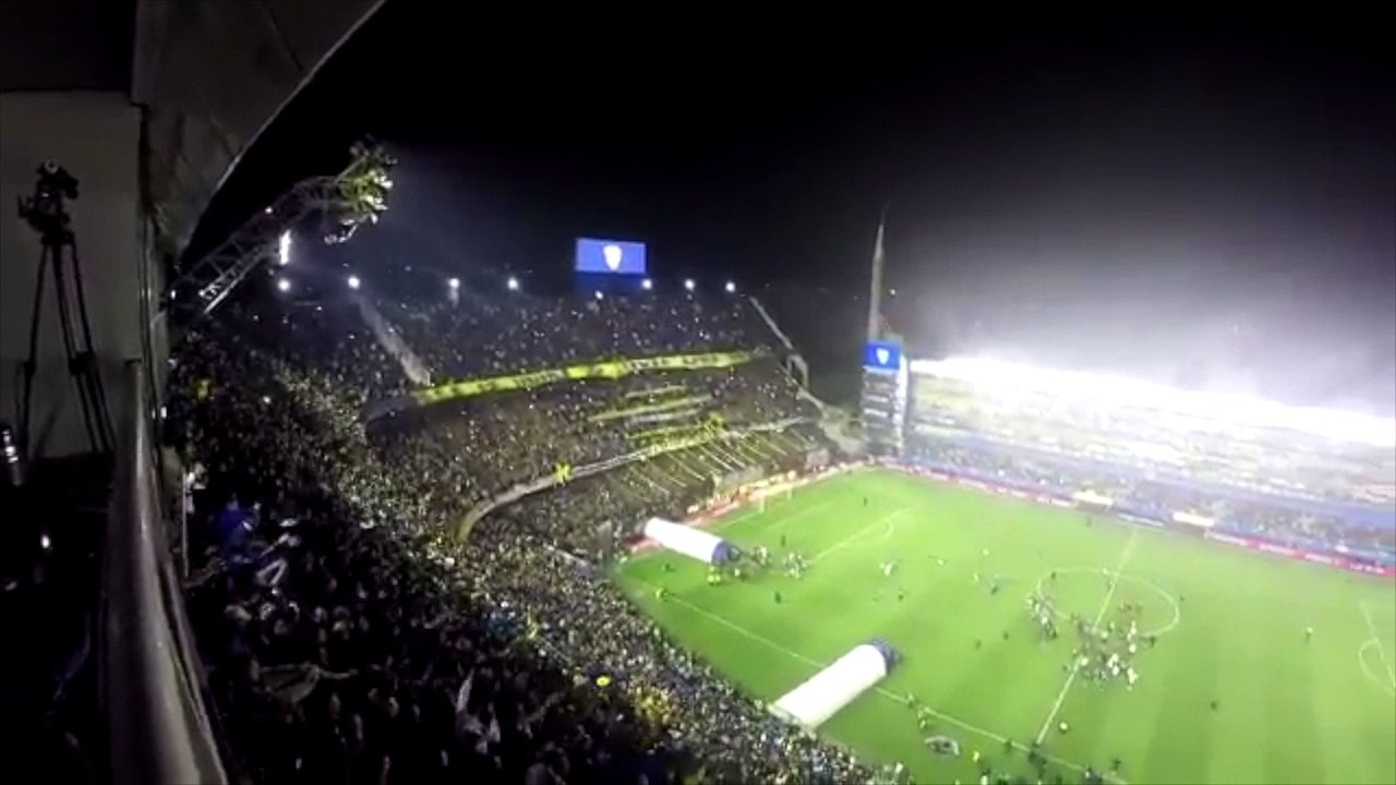 Boca-Palmeiras: La Celebración de La Bombonera...