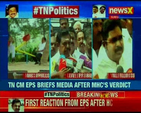 Tamil Nadu politics: TN CM EPS and MK Stalin breifs media