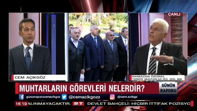 GÜNÜN RAPORU 24 EKİM 2018 KONUK RAMAZAN ÖZÜNAL