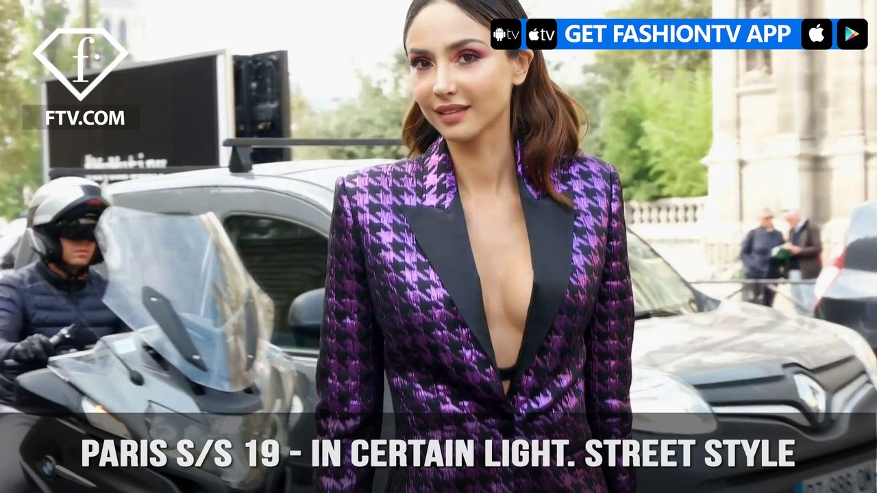 In Certain Light. Street Style Day 5 Paris Fashion Week Spring/Summer 2019 | FashionTV | FTV