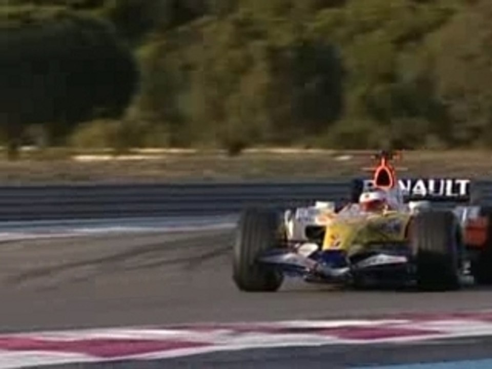 Loeb Renault F1 Castellet Kovalainen WRC C4 Total