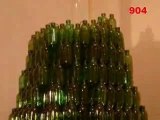 Árvore de Natal feita com garrafas de cerveja!!!!