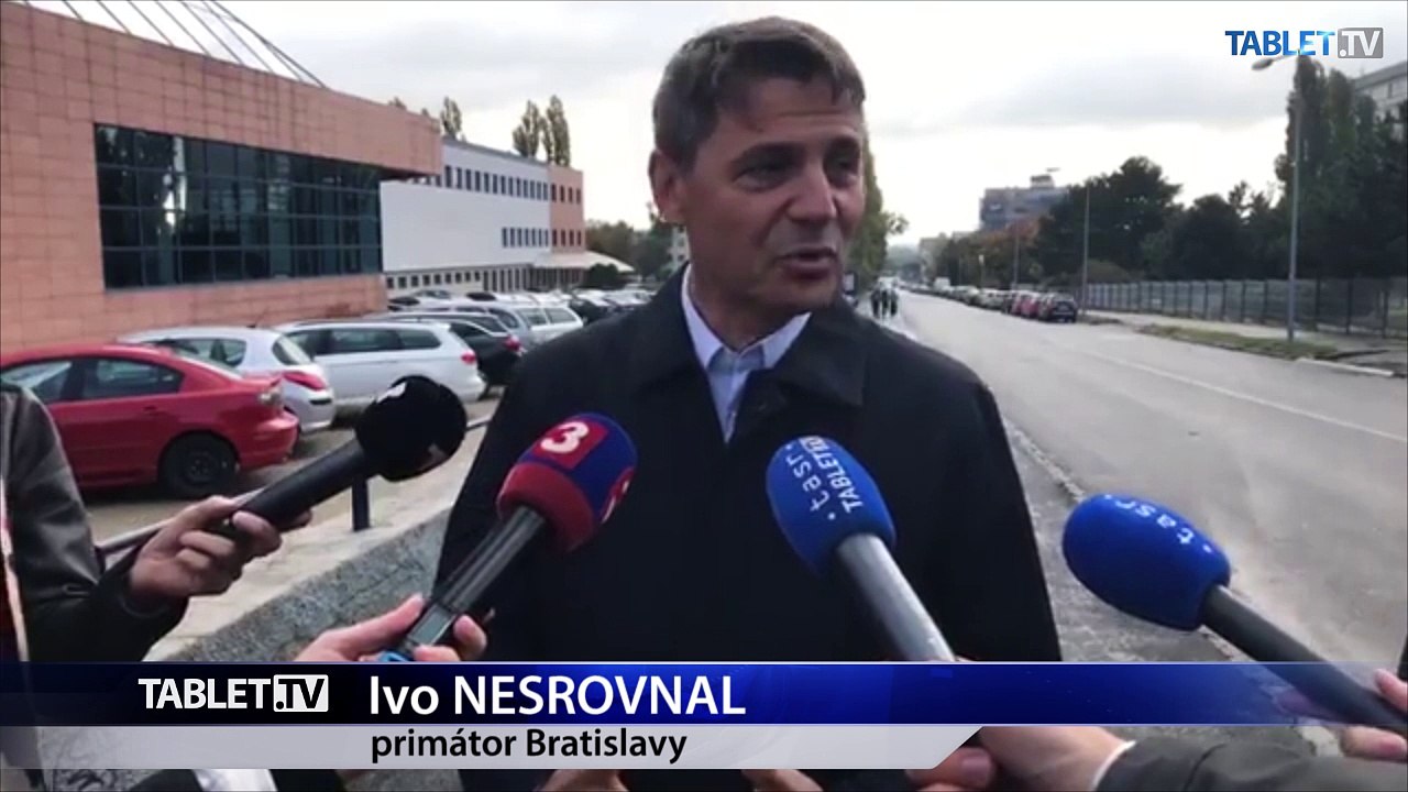 ZÁZNAM: Brífing primátora Bratislavy Iva Nesrovnala