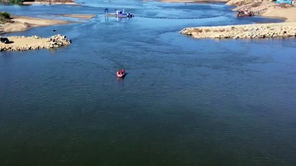 Kaçakları taşıyan botun alabora olduğu iddiası -Arama çalışmaları -  EDİRNE