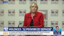 Violences scolaires: Marine Le Pen estime que 