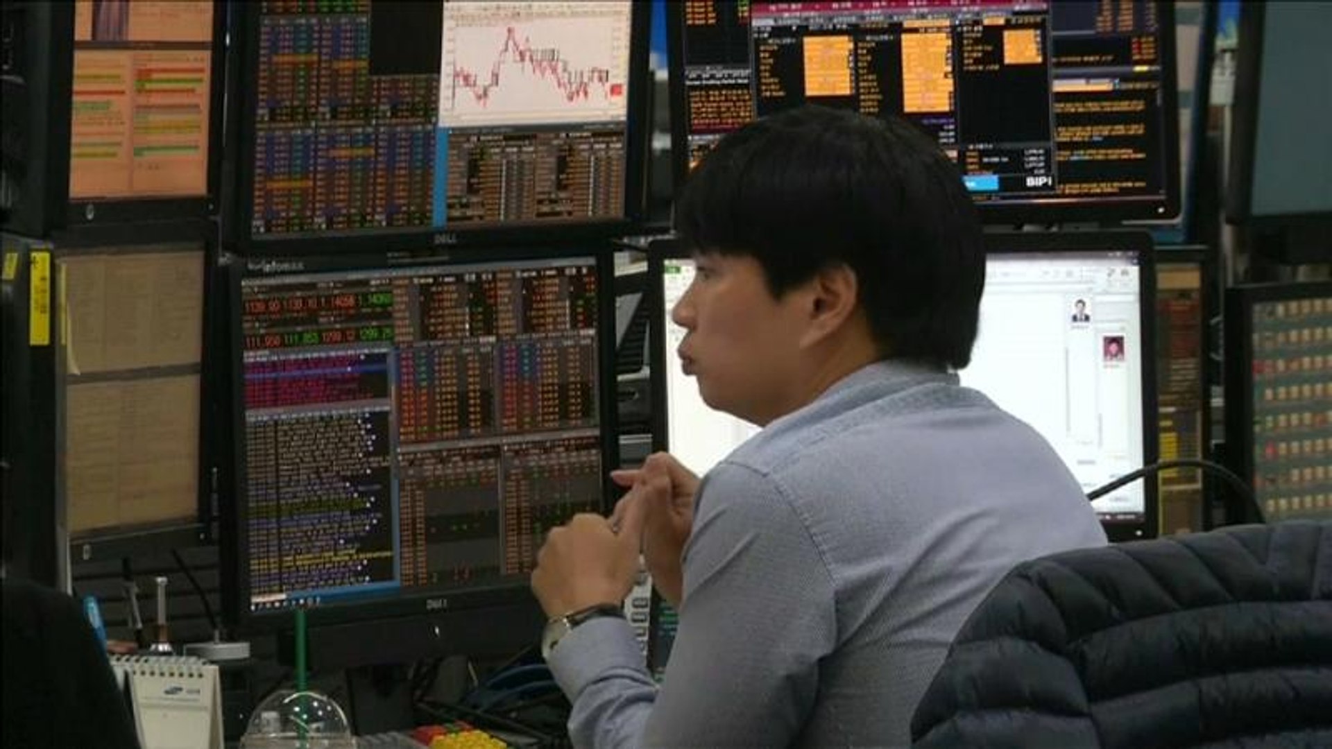Биржи Азии ушли