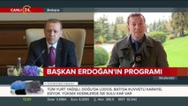 Cumhurbaşkanı Erdoğan Çankaya Köşkü'nde