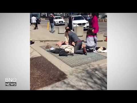 RAW VIDEO: Van Strikes Pedestrians in Toronto, at Least 8 Injured
