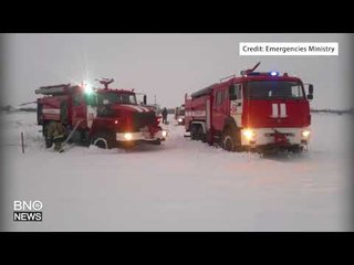 Passenger Plane Carrying 71 People Crashes Near Moscow