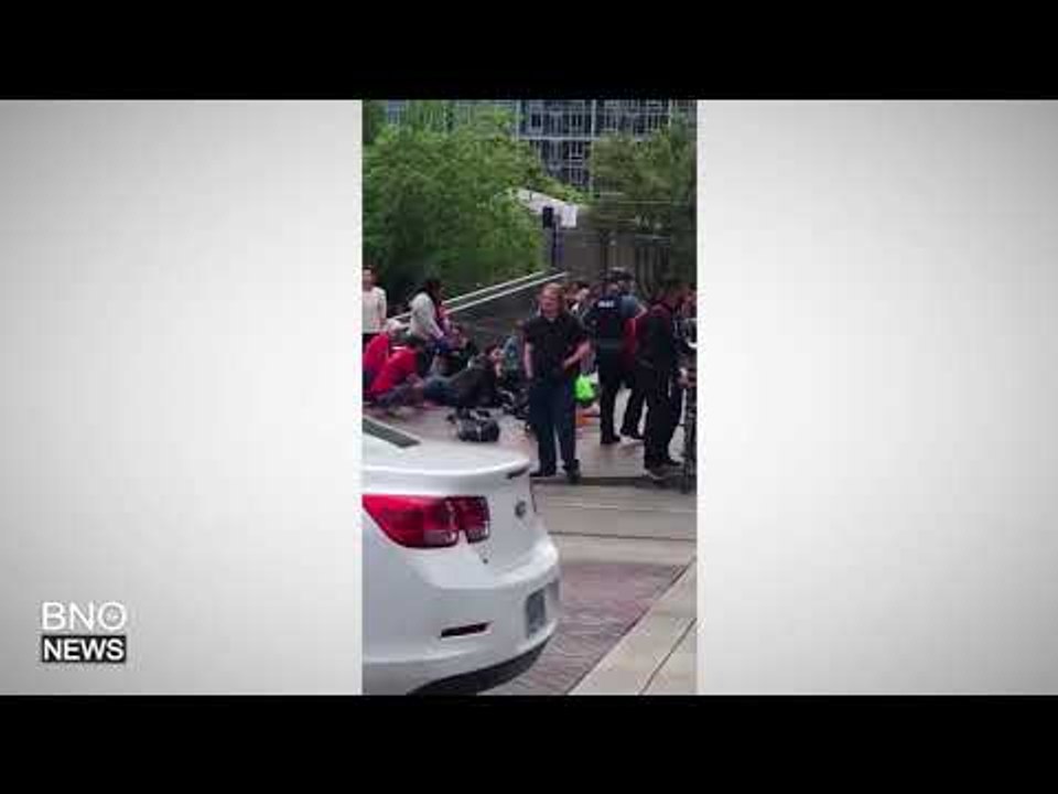 Vehicle Hits Pedestrians in Downtown Portland