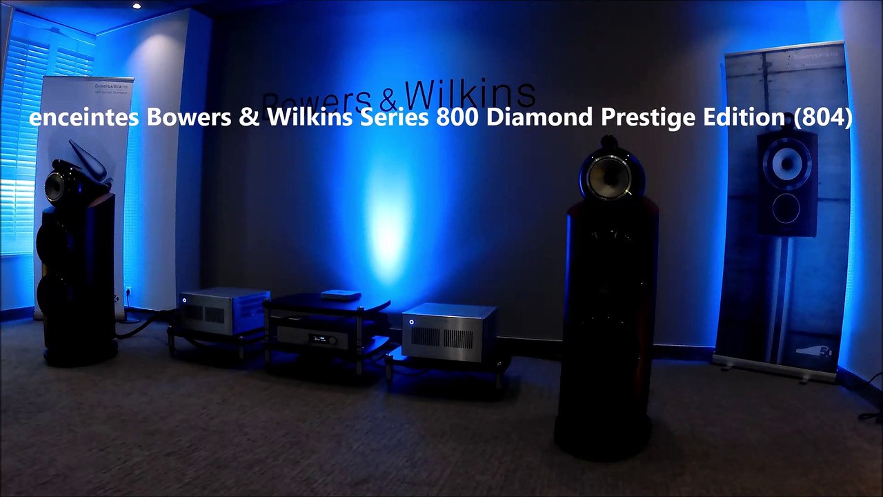 enceintes Bowers & Wilkins @ Paris Audio Vidéo Show 2018