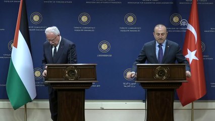 Çavuşoğlu: 'Filistin ve Kudüs bizim kırmızı çizgimizdir' - ANKARA