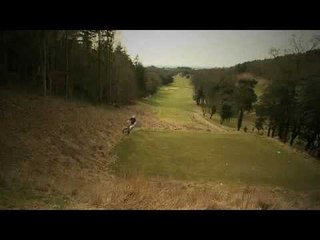 Dougie Lampkin Vs the Goodwood Golf Course