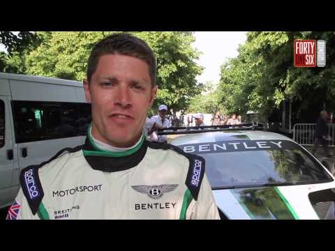 Guy Smith on the Bentley Continental GT3