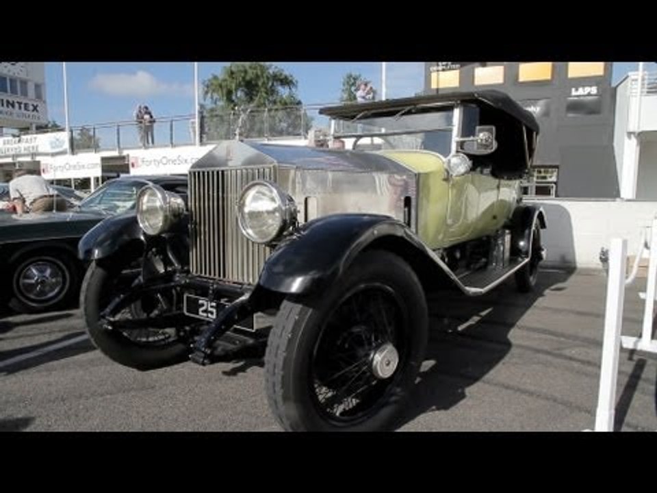 Me and my... 1925 Rolls Royce Phantom at Goodwood Breakfast Club
