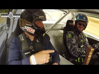 Download Video: On Board: Ken Block's Hoonicorn Mustang Wild Ride