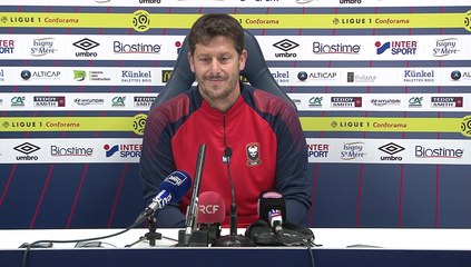 Conférence de presse avant Lille LOSC / SMCaen