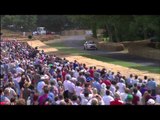 Sebastien Loeb Donuts Citroen DS3 WRC at Goodwood Festival Of Speed