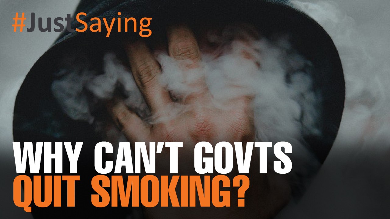 #JUSTSAYING: Why not just break the habit?