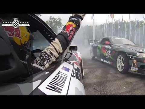 Mad Mike Sends Smoke Signals At Goodwood Festival of Speed