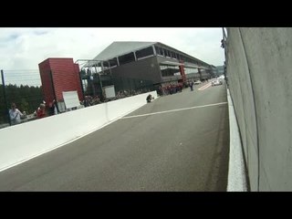 Group C Le Mans cars at the Spa Classic