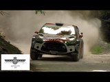 WRC star Kris Meeke hits Goodwood rally stage