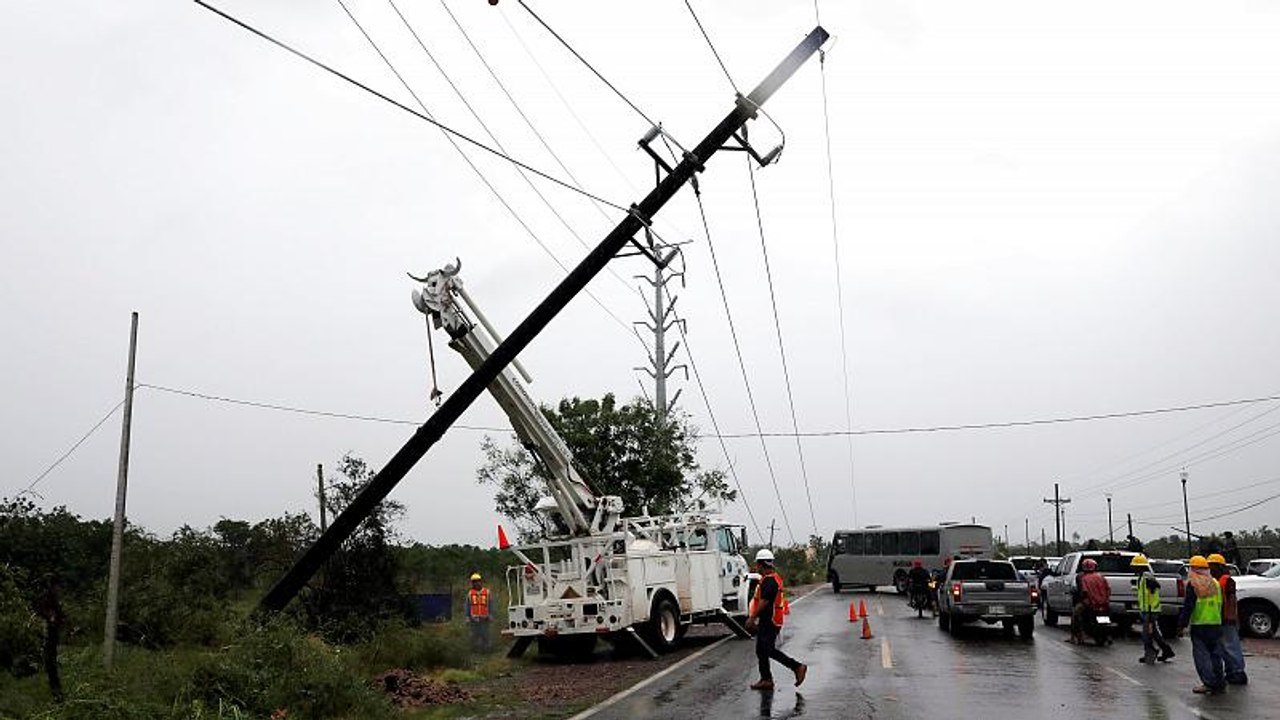 Aufräumen nach Hurrikan Willa