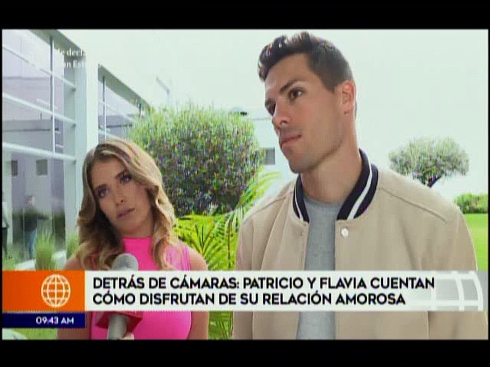 Detras de Camaras - Patricio y Flavia cuentan como disfrutan de su relacion Amorosa