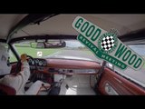 7-litre 500hp Ford Galaxie powerslides round Goodwood