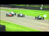 Nigel Ashman spins out in chicane at Revival