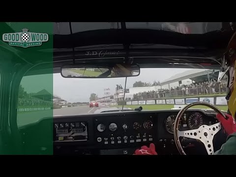 Jaguar E-Type destroys AC Cobras at Goodwood Revival