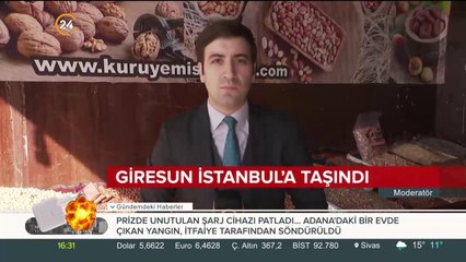 Giresun İstanbul'a taşındı