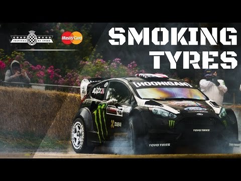 On Board Ken Block's Tyre Destroying Hillclimb!