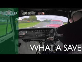 Quick reactions as Dickie Meaden makes epic save