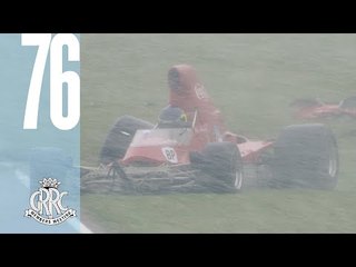 F5000 Lola's Goodwood snow crash