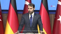 Hazine ve Maliye Bakanı Albayrak ve Alman Mevkidaşı Soruları Cevapladı