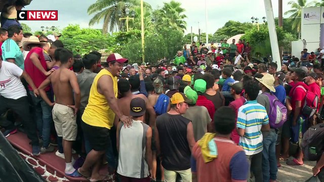 La caravane des migrants atteint 100 kilomètres parcourus au Mexique - 25/10/2018