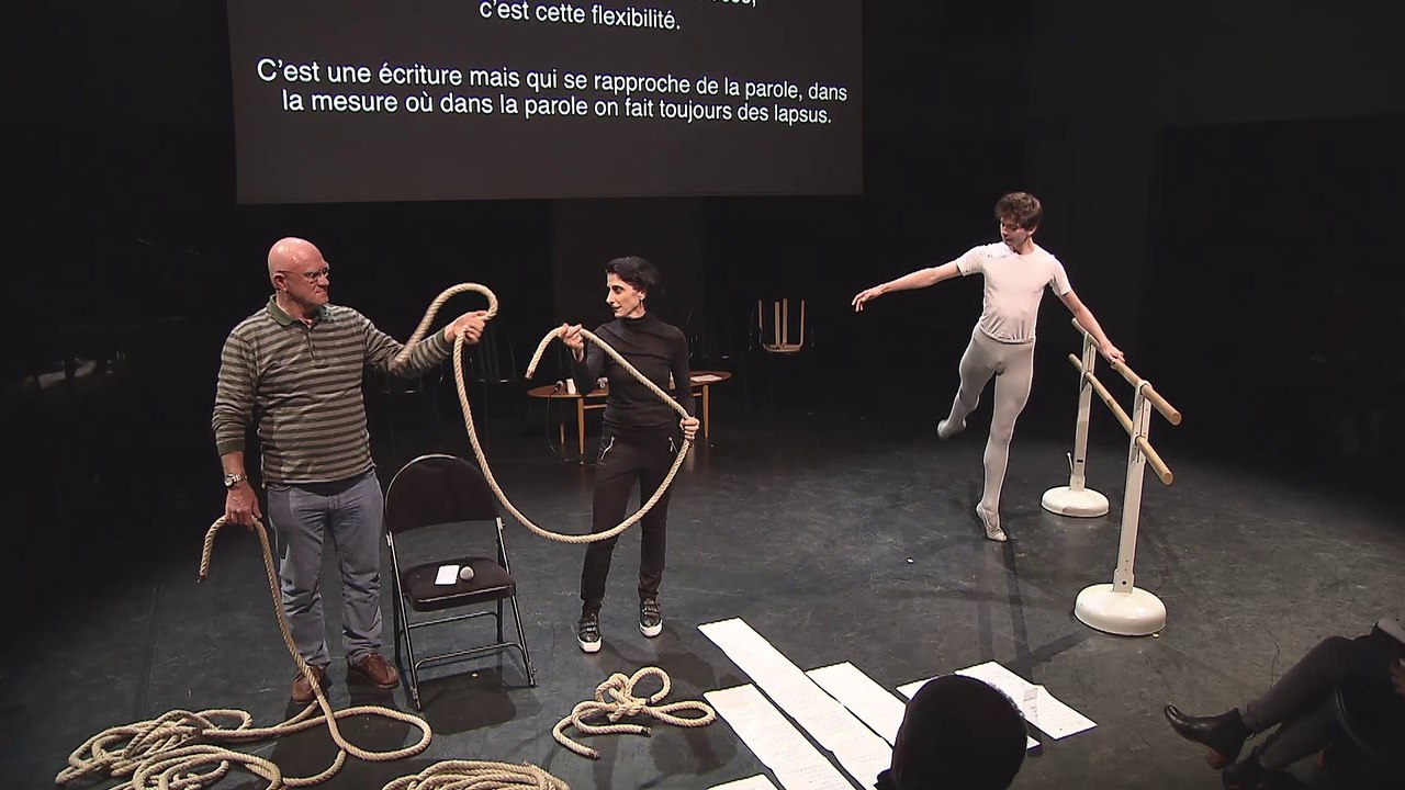 Performance artistique « Correspondance en nœuds », "Art et recherche : quelle rencontre ?!"