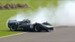 Big spin off-track by McLaren Chevrolet at Goodwood!