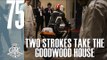 Mighty Grand Prix motorbikes smoke out Goodwood House