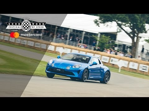 249bhp Alpine A110 makes debut at Goodwood!