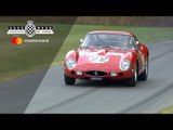 Ferrari 250 GTO storms the hill at FOS