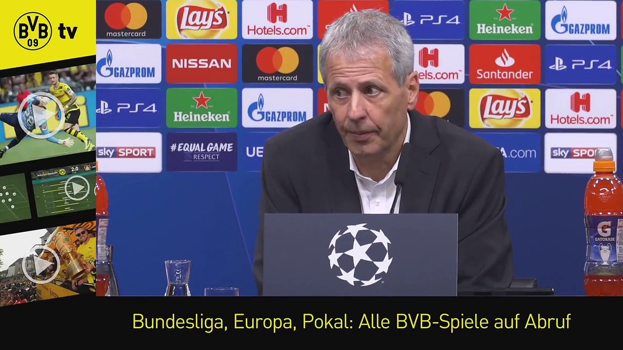 Vier-Tore-Wahnsinn gegen Atlético | PK mit Lucien Favre | Borussia Dortmund - Atlético Madrid 4:0