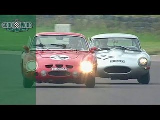 E-type and GTO slide sideways in battle at Revival '99