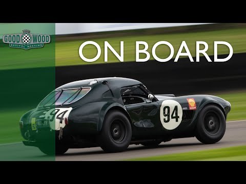 On board Shedden's AC Cobra battling at Revival