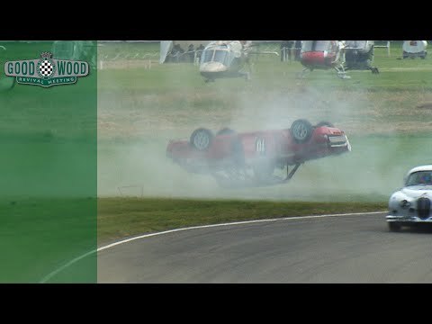 Classic Lotus Cortina rolls off at Revival