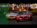 Top 5 overtakes at Goodwood Revival