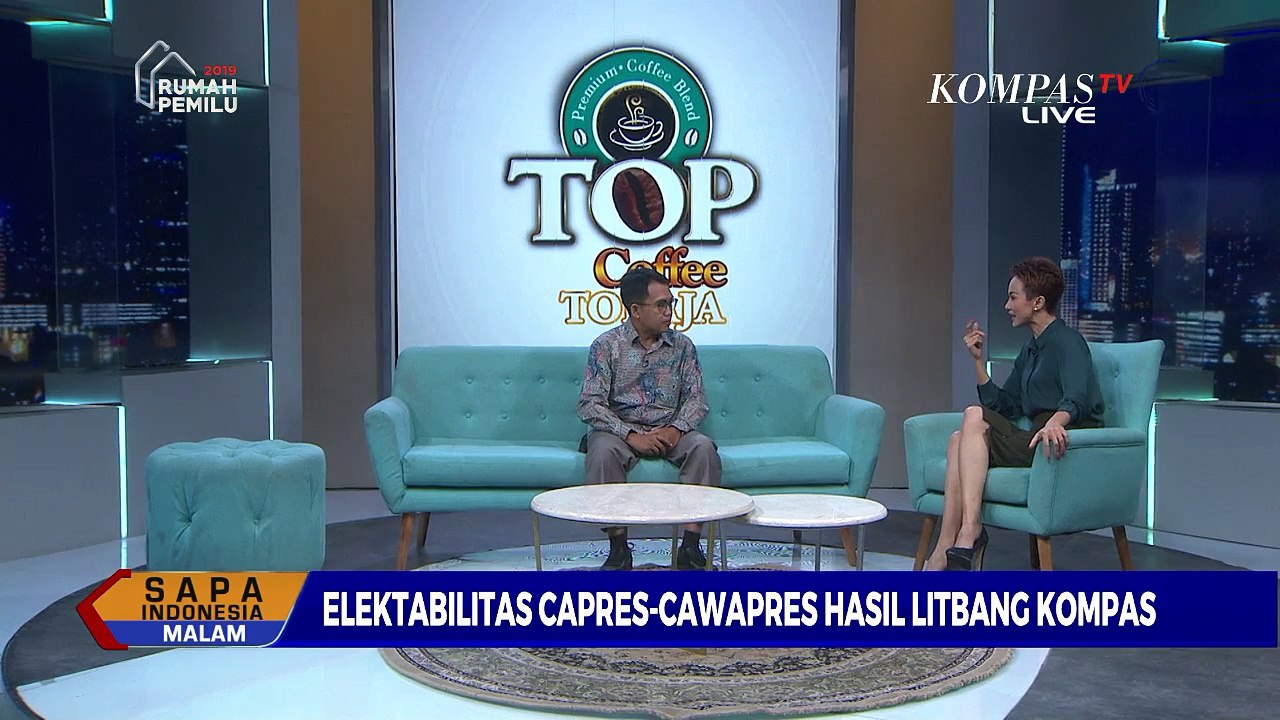 Membahas Elektabilitas Jokowi-Ma'ruf & Prabowo-Sandi [1]