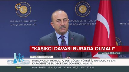 Bakan Çavuşoğlu'ndan Kaşıkçı açıklaması